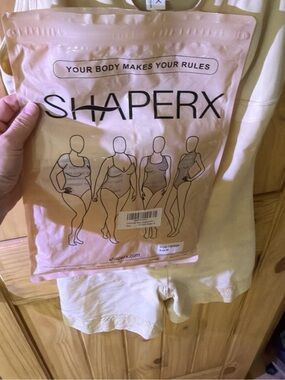 SHAPERX Women's Light Nude Shapewear Bodysuit